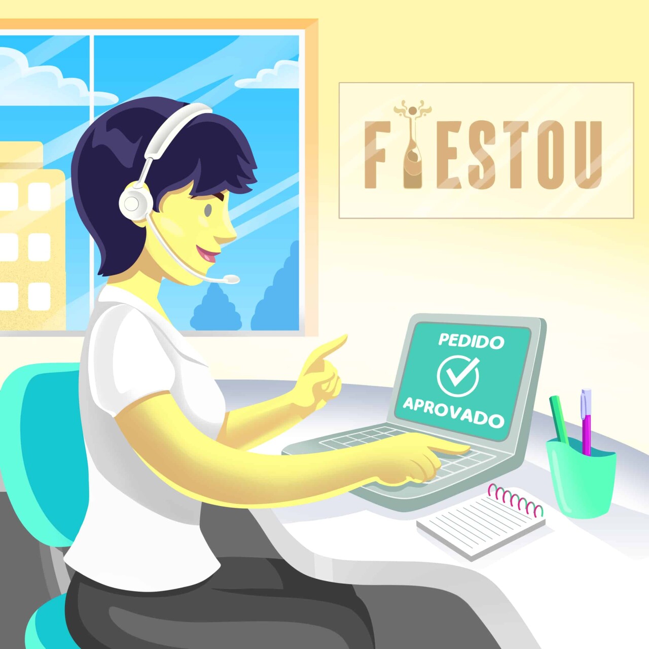 2 - Recebemos o seu pedido